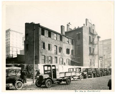 Rear View of P. E. Burke